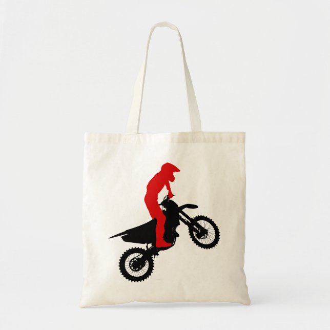 La bolsa de asas del jinete de Motorcross (Frente)
