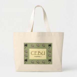 La bolsa de asas del jumbo de CEBÚ Filipinas