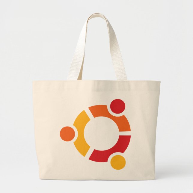 La bolsa de asas del jumbo de Ubuntu (Frente)