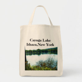 La bolsa de asas del LAGO del CAYUGA, ITHACA