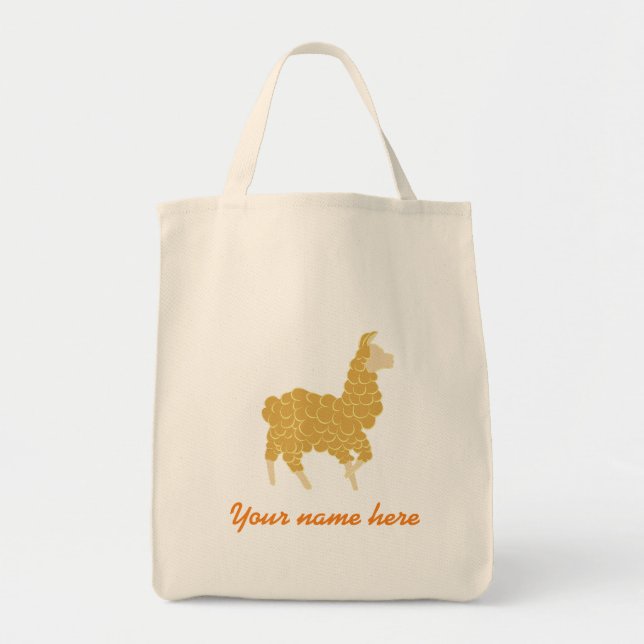 La bolsa de asas del lama (adaptable) (Frente)