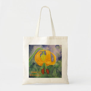 La bolsa de asas del lirio de Columbia