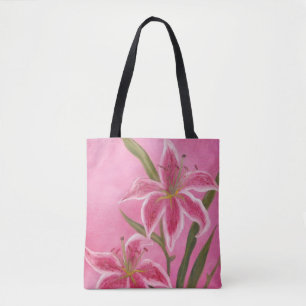 La bolsa de asas del lirio del Stargazer
