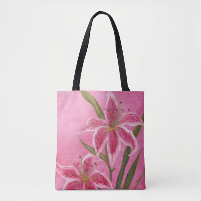 La bolsa de asas del lirio del Stargazer (Anverso)