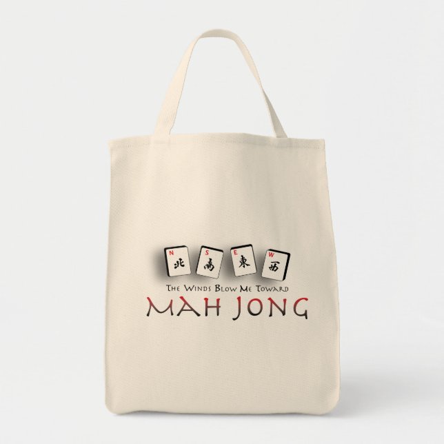 La bolsa de asas del Mah Jongg (Frente)