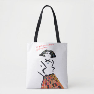 La bolsa de asas del Mah Jongg para la mujer