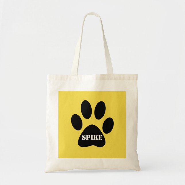 La bolsa de asas del mascota personalizada (Frente)