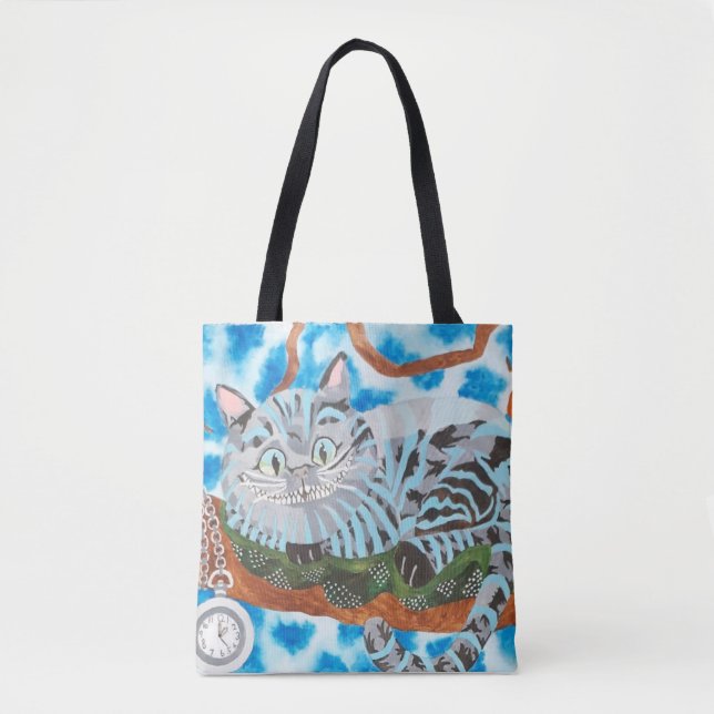 La bolsa de asas del medio del gato de Cheshire (Anverso)