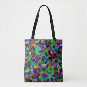 La bolsa de asas del medio del vitral
