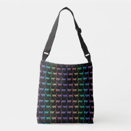 La bolsa de asas del modelo de los gatos del