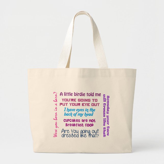 La bolsa de asas del Momism (Frente)
