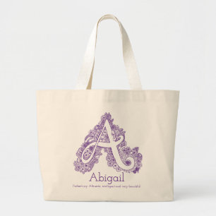 La bolsa de asas del monograma del doodle de