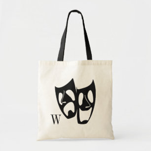 La bolsa de asas del monograma del teatro de la