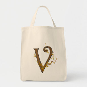 La bolsa de asas del monograma V