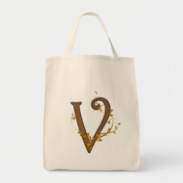 La bolsa de asas del monograma V (Frente)