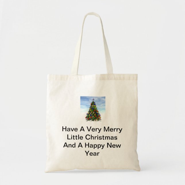 La bolsa de asas del navidad (Frente)