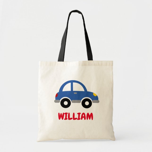 La bolsa de asas del niño personalizado con el (Frente)