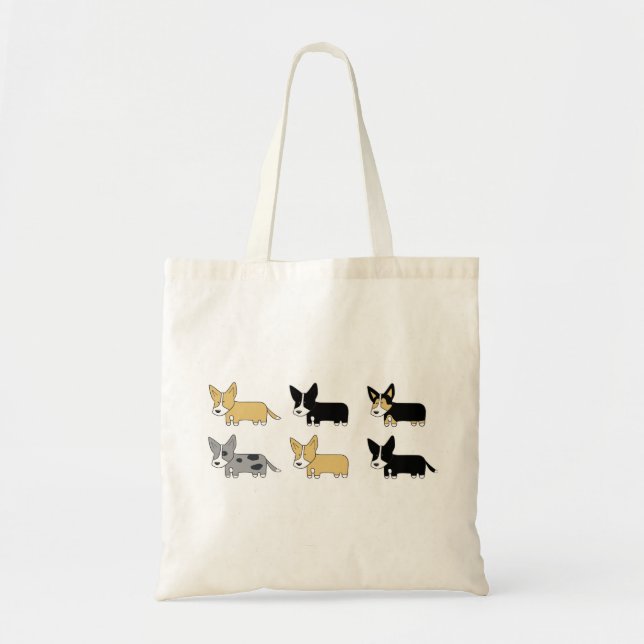 La bolsa de asas del paquete del Corgi (Frente)