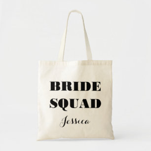 La bolsa de asas del pelotón de la novia