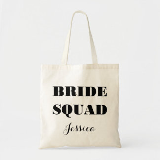 La bolsa de asas del pelotón de la novia