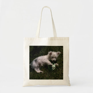 La bolsa de asas del perrito de Westie