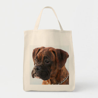 La bolsa de asas del perrito del boxeador