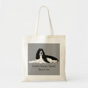 La bolsa de asas del perro de aguas de saltador