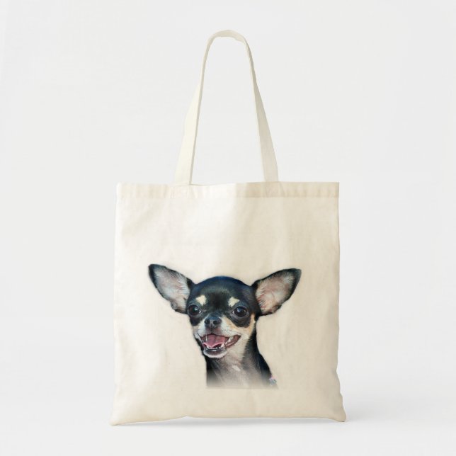 La bolsa de asas del perro de la chihuahua (Frente)