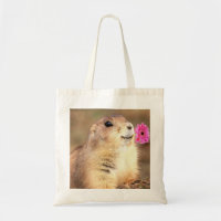 La bolsa de asas del perro de las praderas