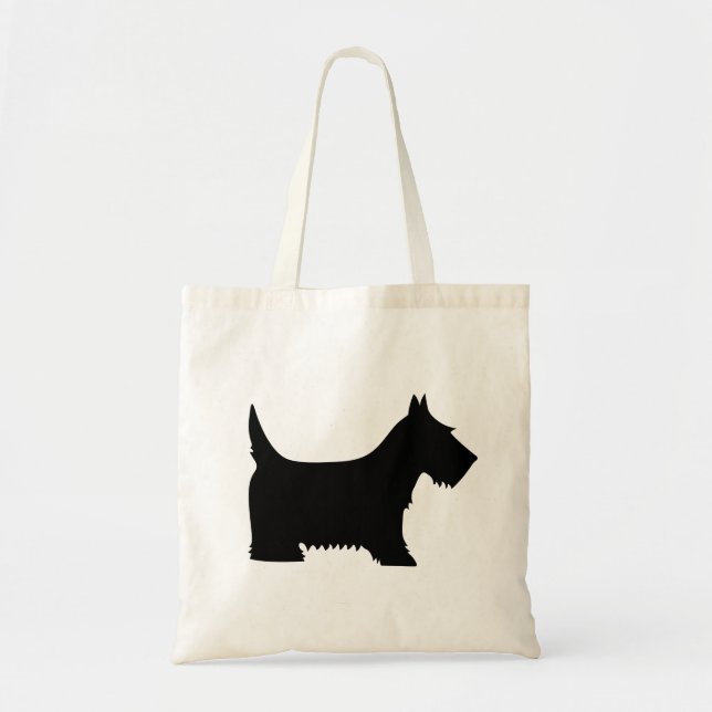 La bolsa de asas del perro del escocés (Frente)