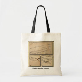 La bolsa de asas del personalizado de la música