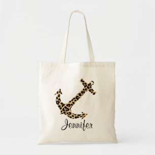 La bolsa de asas del personalizado del ancla del
