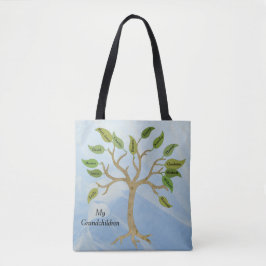 La bolsa de asas del personalizado del árbol de