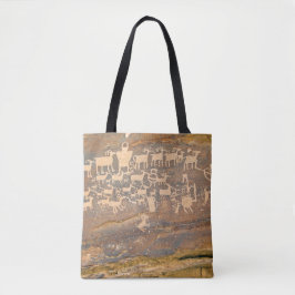 La bolsa de asas del petroglifo
