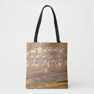 La bolsa de asas del petroglifo
