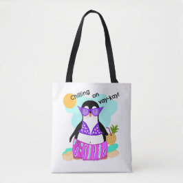 La BOLSA DE ASAS del pingüino de las vacaciones