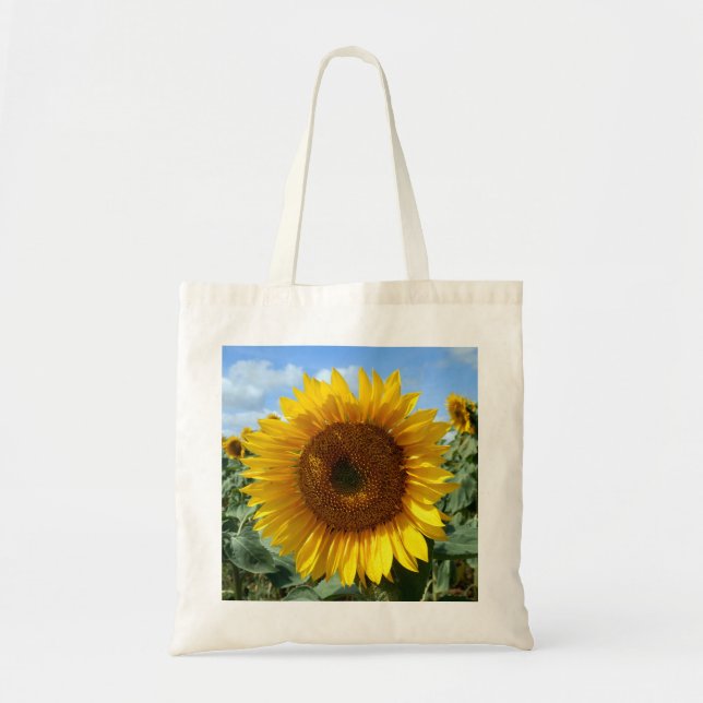 La bolsa de asas del presupuesto del girasol (Frente)