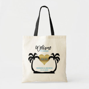 La bolsa de asas del regalo de boda de la