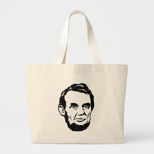 La bolsa de asas del retrato de Abraham Lincoln (Frente)