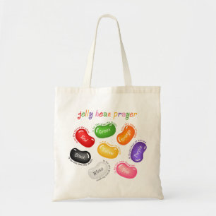 La bolsa de asas del rezo de la haba de jalea