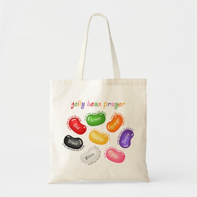 La bolsa de asas del rezo de la haba de jalea (Frente)