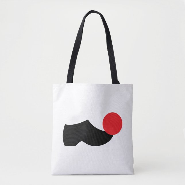 La bolsa de asas del rojo del zapato de Tsarouhi (Anverso)
