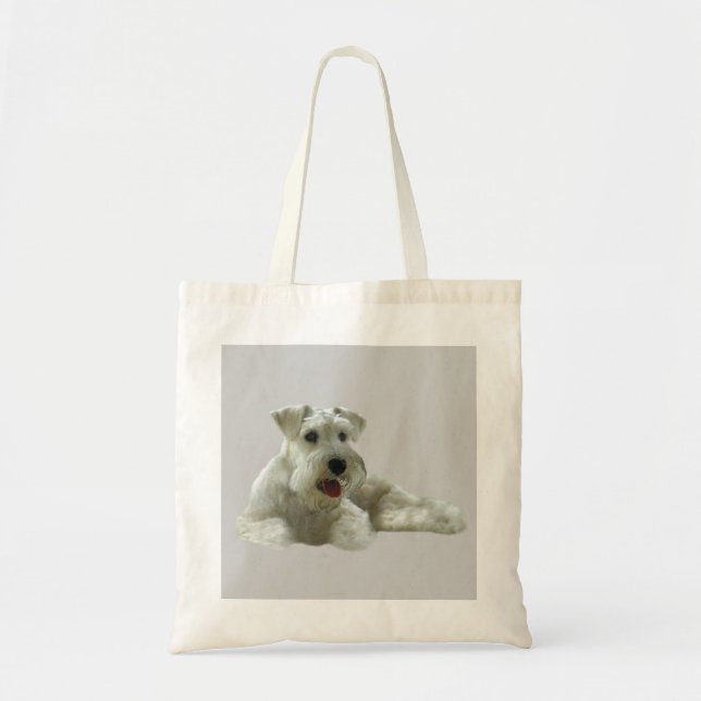 La bolsa de asas del Schnauzer miniatura (Frente)