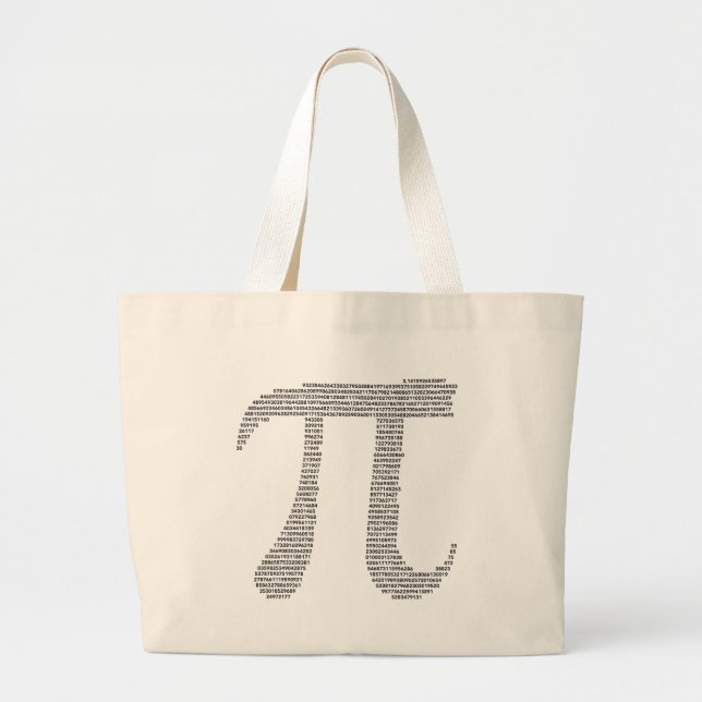 La bolsa de asas del símbolo del pi (Frente)