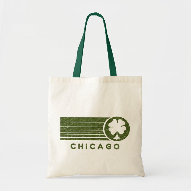 La bolsa de asas del trébol de la hoja del (Frente)