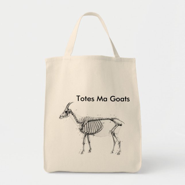La bolsa de asas del ultramarinos de las cabras de (Frente)