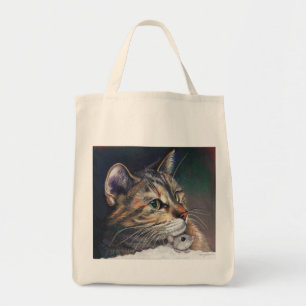 La bolsa de asas del ultramarinos del gato y del