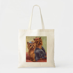 La bolsa de asas del vintage de Yorkshire Terrier
