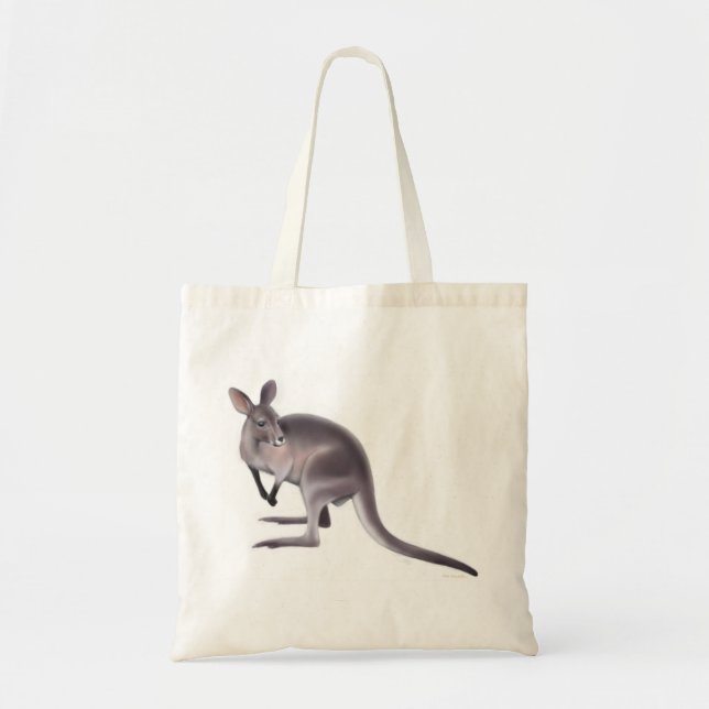 La bolsa de asas del Wallaby de Bennetts (Frente)