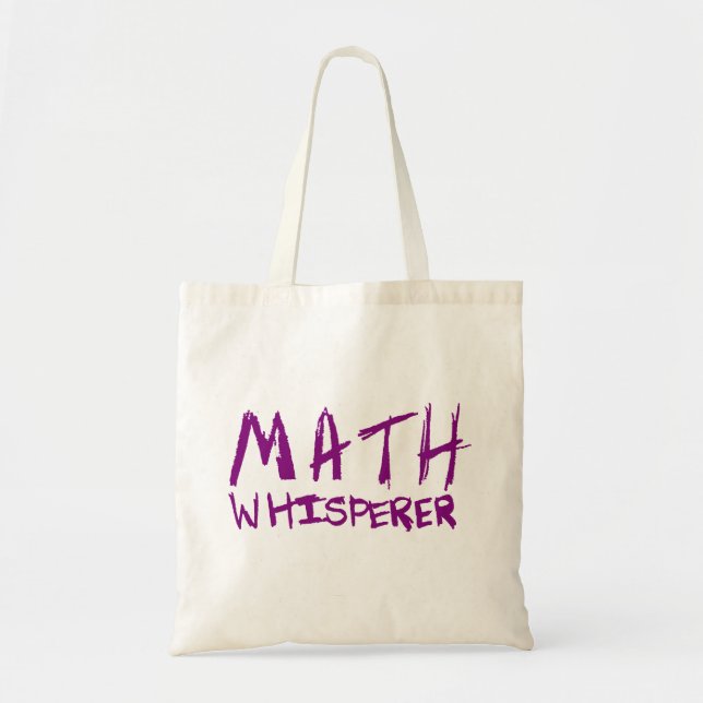 La bolsa de asas del Whisperer de la matemáticas (Frente)
